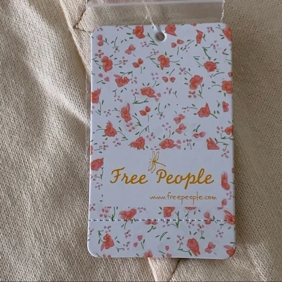 Free People Light Magic Henley Top in Vanilla Creme - Picture 7 of 7